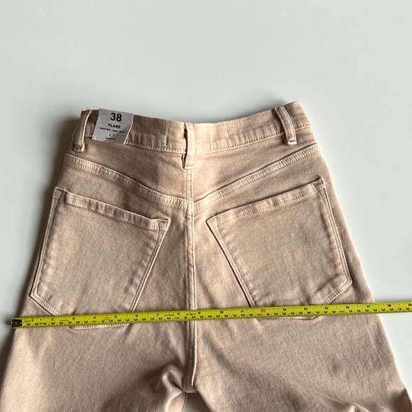 Mango Sienna flare cropped high waist jeans - Picture 8 of 9